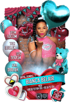 SuperCard Bianca Belair Valentine S7 38 RoyalRumble21