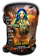 SuperCard Sasha Banks Summer S7 40 Forged