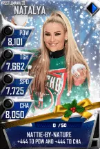SuperCard Natalya S3 14 WrestleMania33 Christmas