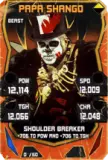 Super card papa shango s4 16 beast throwback 14431 216