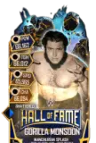 Super card gorilla monsoon s5 24 shattered hall of fame 16555 216