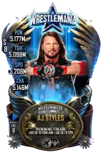 supercard ajstyles s8 wrestlemania38