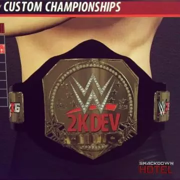 WWE2K16 CustomChampionship
