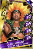 Super card  ricky steamboat 5  ultra rare  loyalty throwback 5804 216