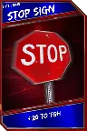 Support card: stopsign - superrare