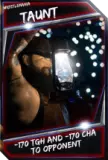 Super card  support  taunt 9  wrestle mania 6208 216
