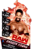 Super card  darren young  s3 13  ultimate  raw 9691 216