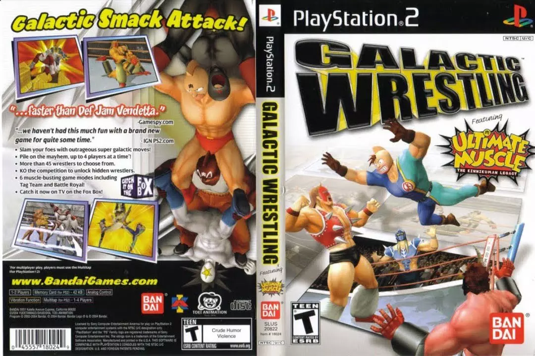 Galactic Wrestling: Featuring Ultimate Muscle - Wrestling Games Database