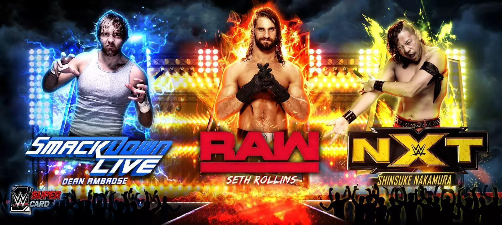 WWE SuperCard Season 3 features three new tiers with Raw, SmackDown and NXT cards