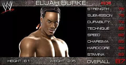 Elijah Burke - SVR 2009 Roster Profile Countdown