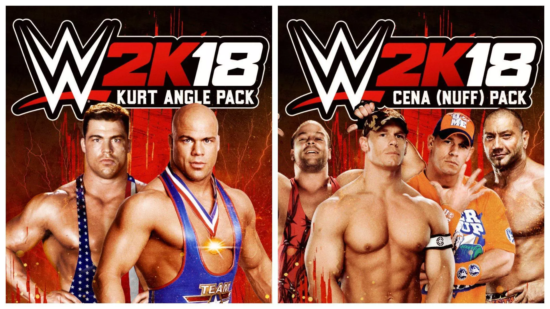 WWE2K18 KurtAnglePack CenaNuffPack