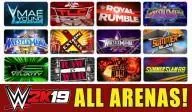 Wwe 2k19 all arenas ppv list