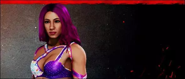 WWE 2K20 Sasha Banks Profile