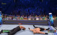 Wwe 2k22 how to break the ring collapse