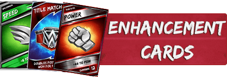 Enhancement cards catalog
