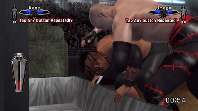 SvR2007 032 Kane Umaga Casket SvR2007 032 Kane Umaga Casket