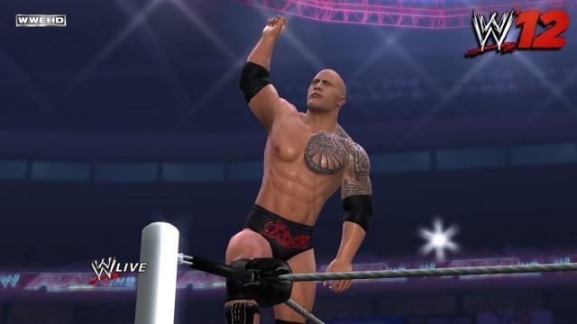 WWE12 TheRockTurnBuckle WWE12 TheRockTurnBuckle