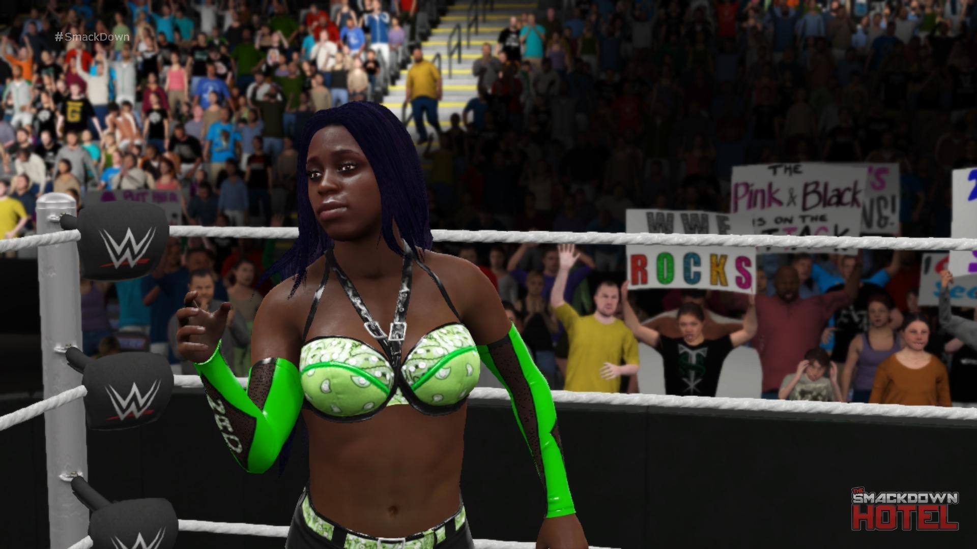 Naomi WWE 2K17 Roster.