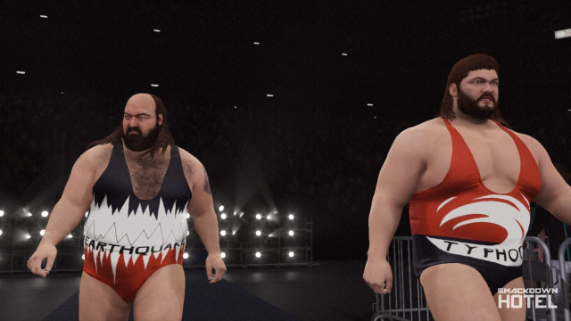 WWE2K17 Earthquake Typhoon WWE2K17 Earthquake Typhoon