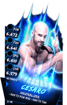 SuperCard Cesaro S3 13 Ultimate Fusion