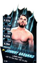 Super card  johnny gargano  s3 11  hardened  fusion 10606 216