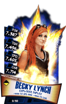 SuperCard BeckyLynch S3 14 WrestleMania33