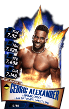 SuperCard CedricAlexander S3 14 WrestleMania33