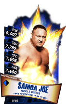 SuperCard SamoaJoe S3 14 WrestleMania33