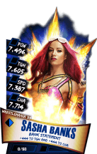 SuperCard SashaBanks S3 14 WrestleMania33