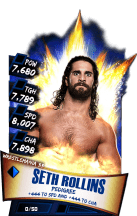 SuperCard SethRollins S3 14 WrestleMania33 SuperCard SethRollins S3 14 WrestleMania33