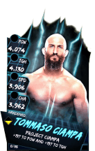 Super card  tommaso ciampa  s3 11  hardened  fusion 10605 216