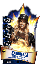 Super card carmella s3 14 wrestle mania33 10679 216