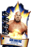 Super card goldberg s3 14 wrestle mania33 10656 216