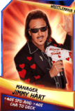 Super card support jimmy hart s3 14 wrestle mania33 10702 216
