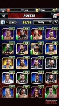 Level up in WWE Champions: Star Ranks, Enhancing, Evolving and Fusing