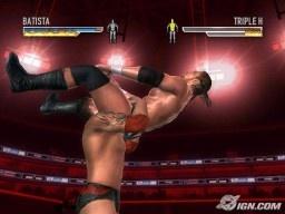 WrestleMania21 Batista TripleH 26