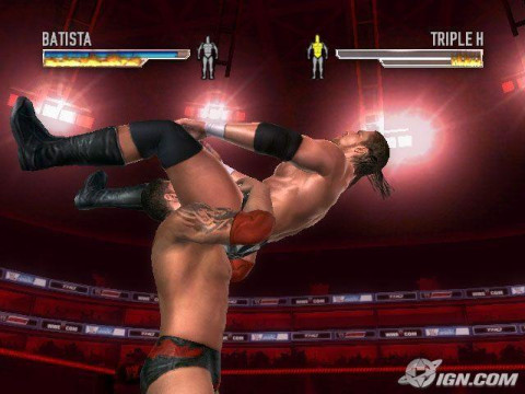 WrestleMania21 Batista TripleH 26 WrestleMania21 Batista TripleH 26