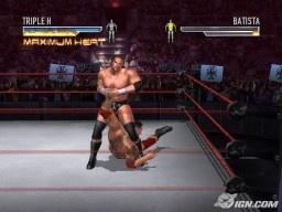WrestleMania21 Batista TripleH 4