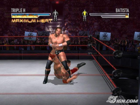 WrestleMania21 Batista TripleH 4 WrestleMania21 Batista TripleH 4