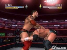 WrestleMania21 Batista TripleH 7