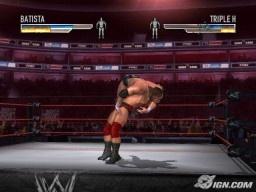 WrestleMania21 Batista TripleH 8