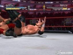 WrestleMania21 Batista TripleH 9