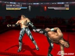 WrestleMania21 Edge ShawnMichaels 3