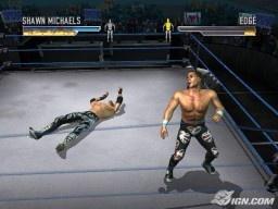 WrestleMania21 Edge ShawnMichaels 7