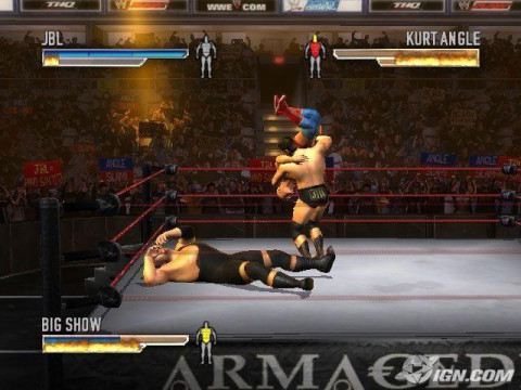 WrestleMania21 JBL BigShow KurtAngle 3 WrestleMania21 JBL BigShow KurtAngle 3