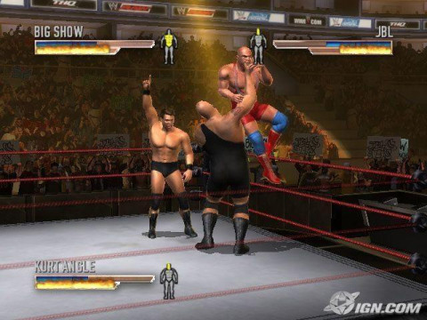 WrestleMania21 JBL BigShow KurtAngle 4 WrestleMania21 JBL BigShow KurtAngle 4