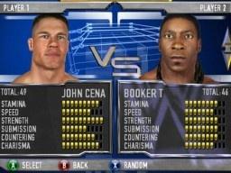 WrestleMania21 JohnCena BookerT