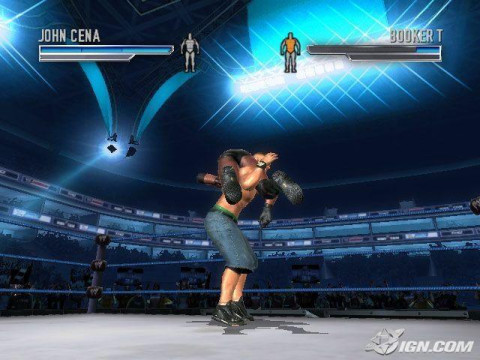 WrestleMania21 JohnCena BookerT 2 WrestleMania21 JohnCena BookerT 2