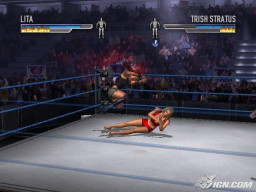 WrestleMania21 Lita TrishStratus 2