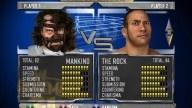 WrestleMania21 TheRock Mankind
